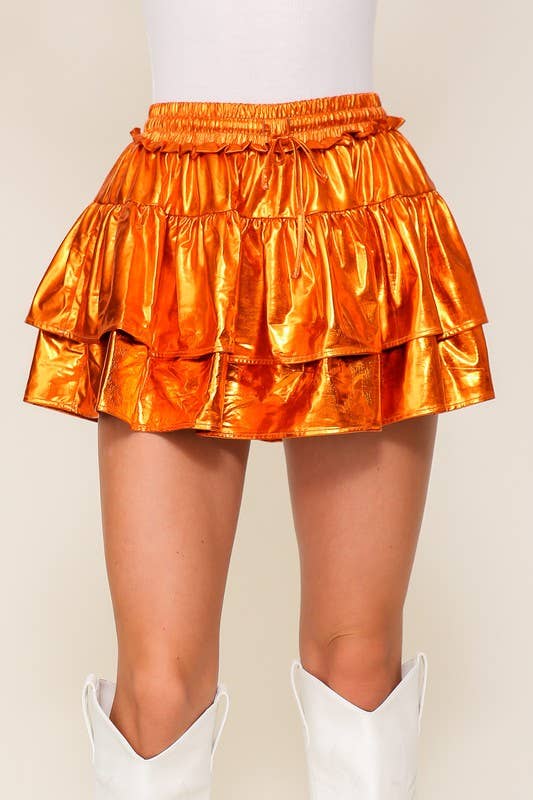 Foil Skort