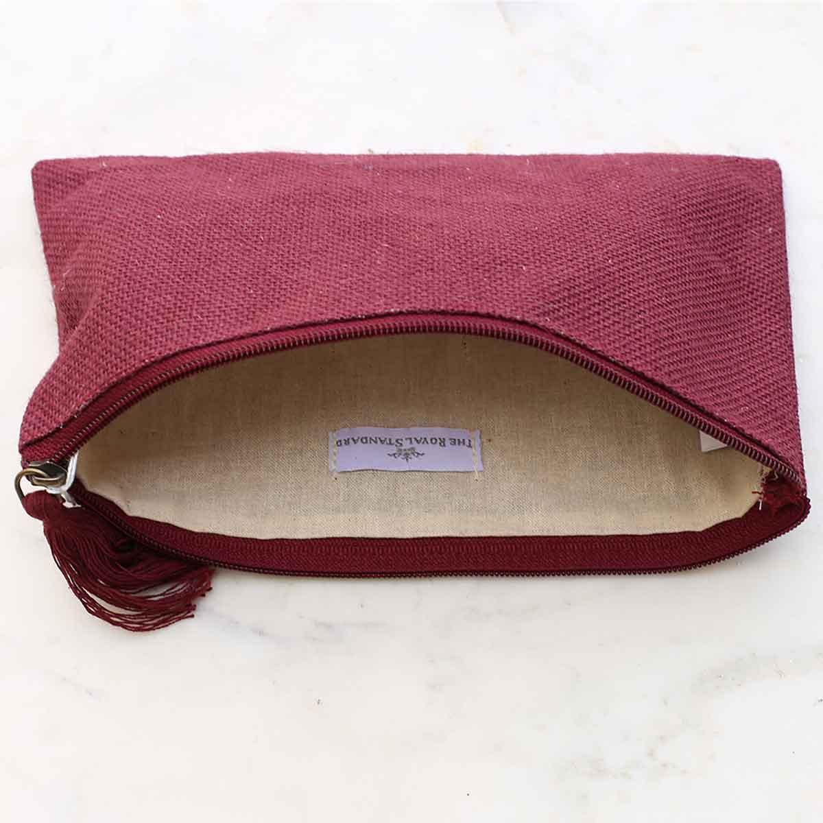 Jute Cosmetic Bag