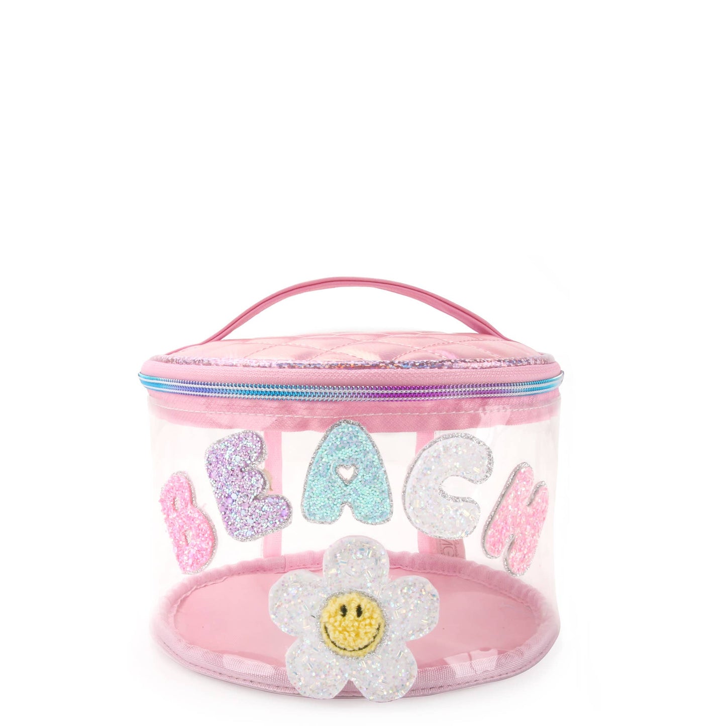 'Beach' Clear Round Bag