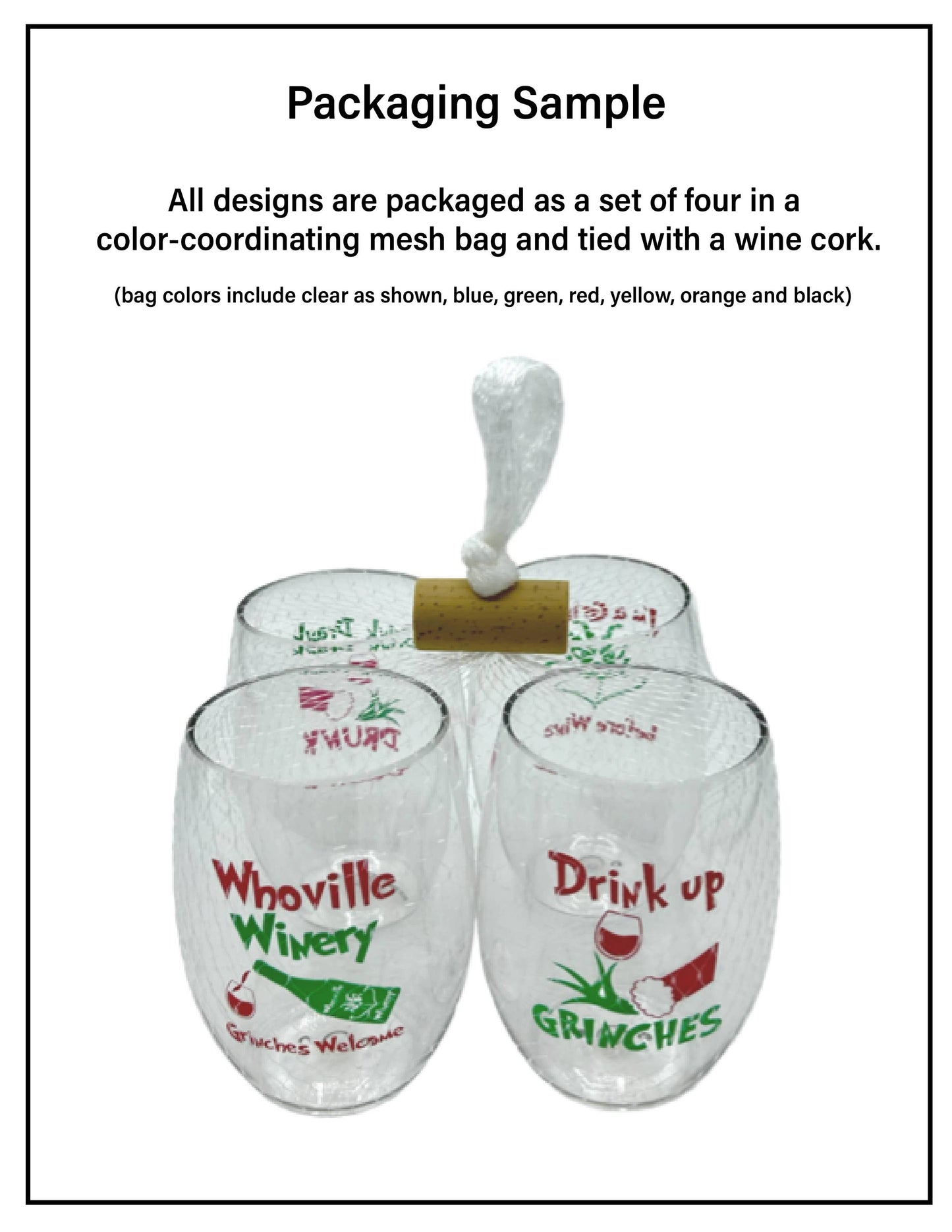 SALTY LIL' BEACH Tritan Unbreakable Stemless Wine Tumblers