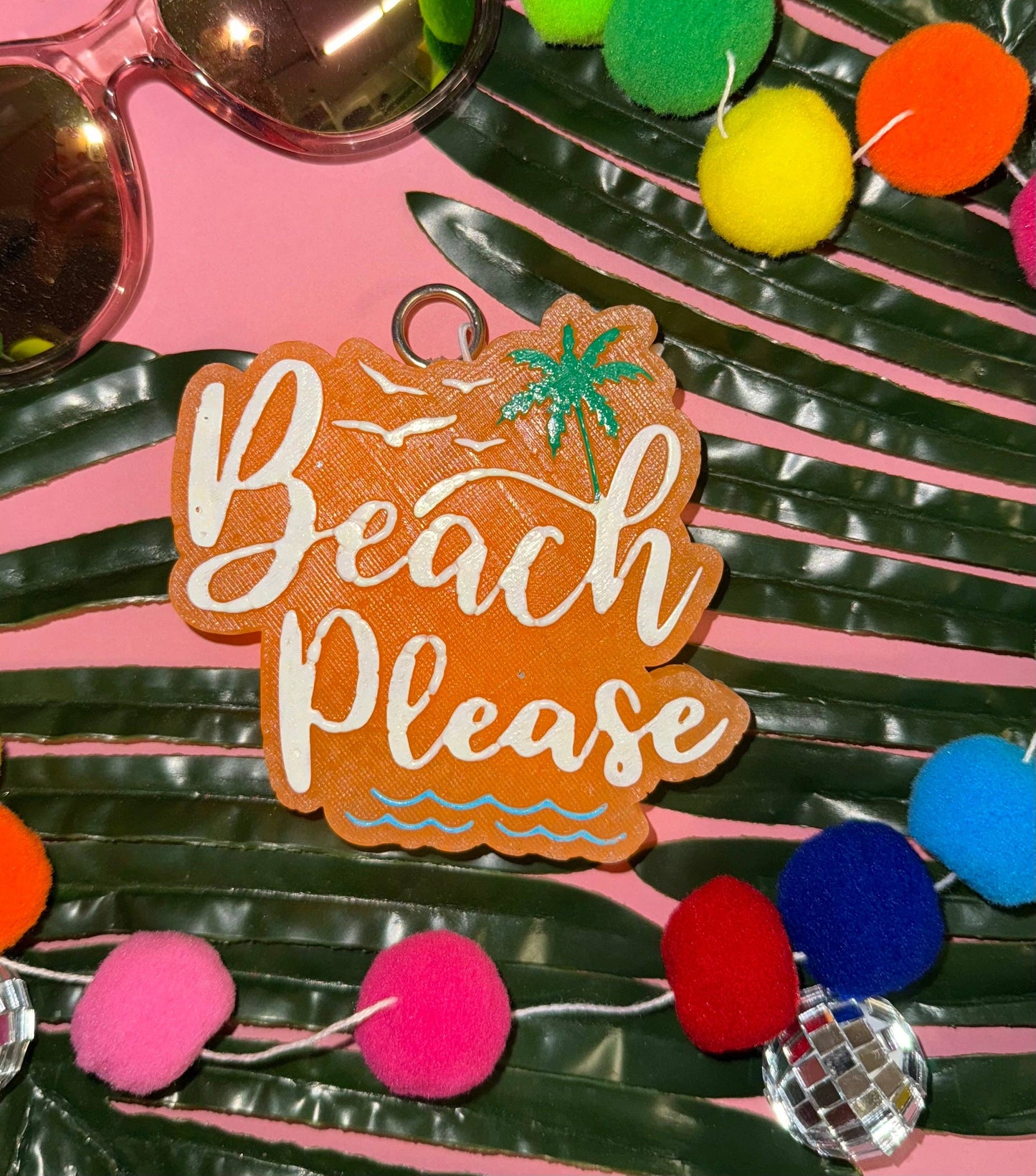 Orange Beach Please Car Freshie
