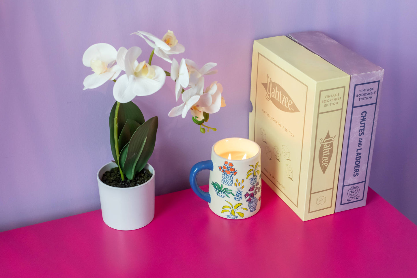 Sweet Grace Collection Flower Candle