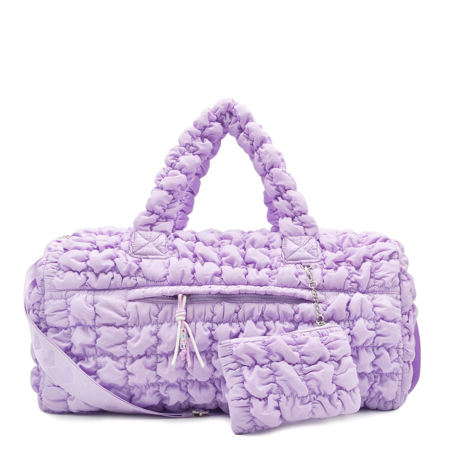 Quilted Scrunchies Duffle Bag