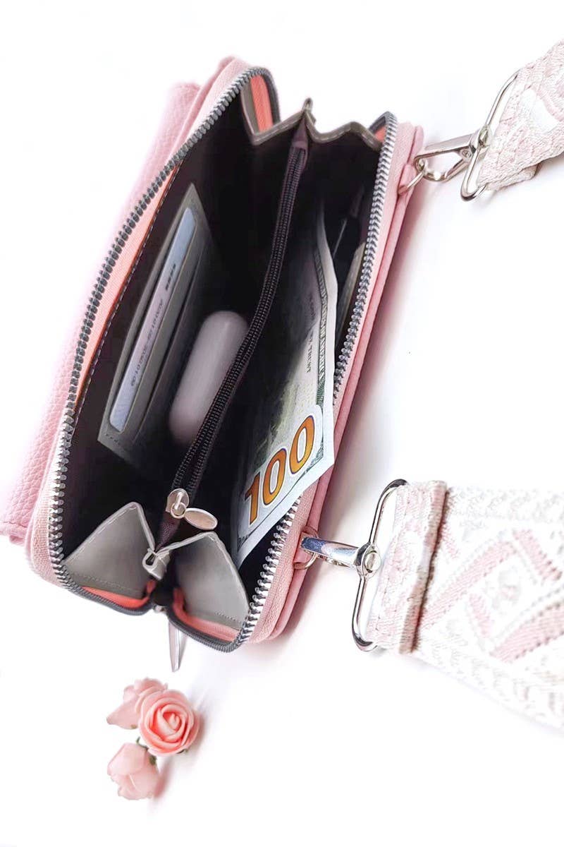 Vegan Leather Crossbody Handbag