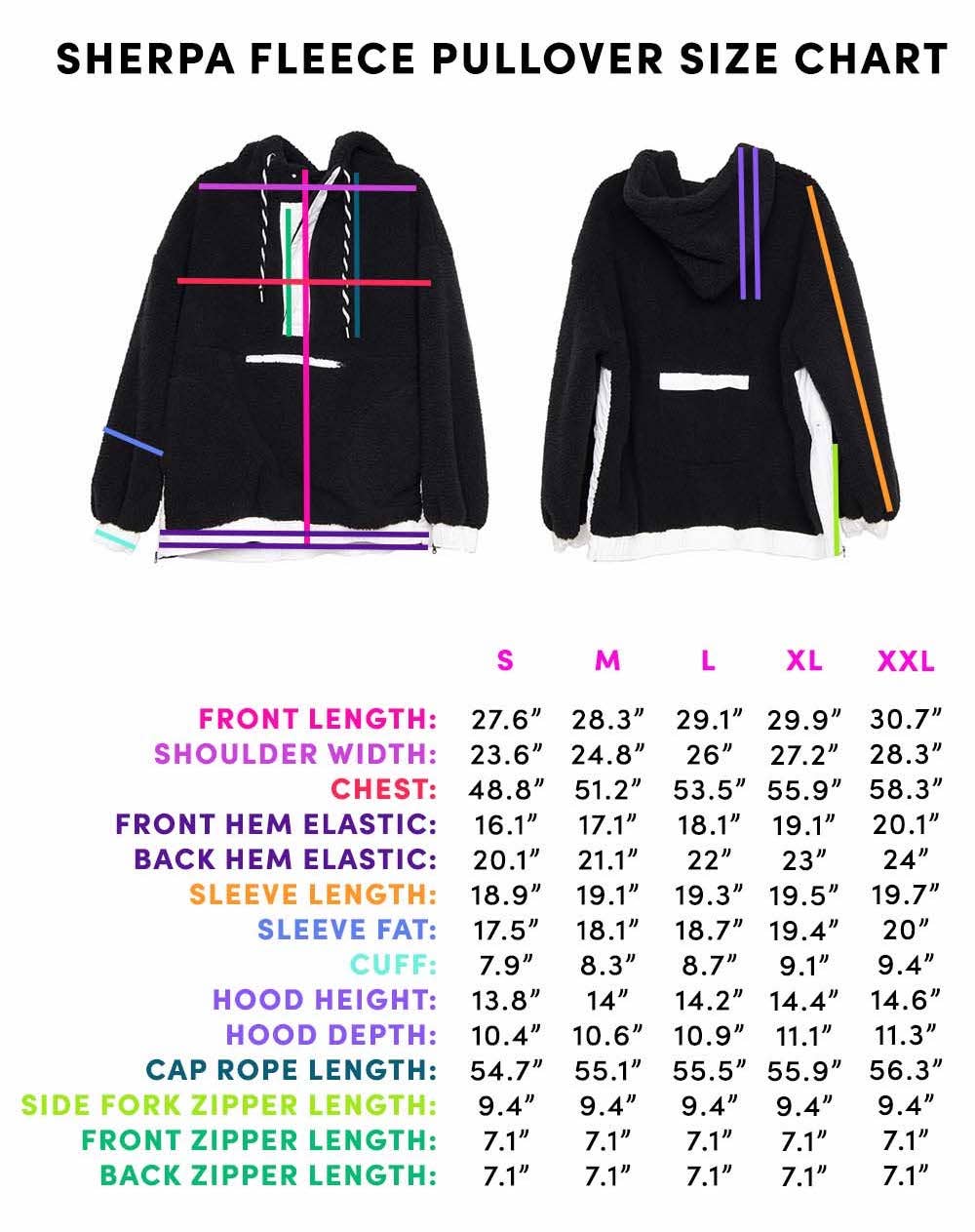 Pink Sherpa Pullover Hoodie