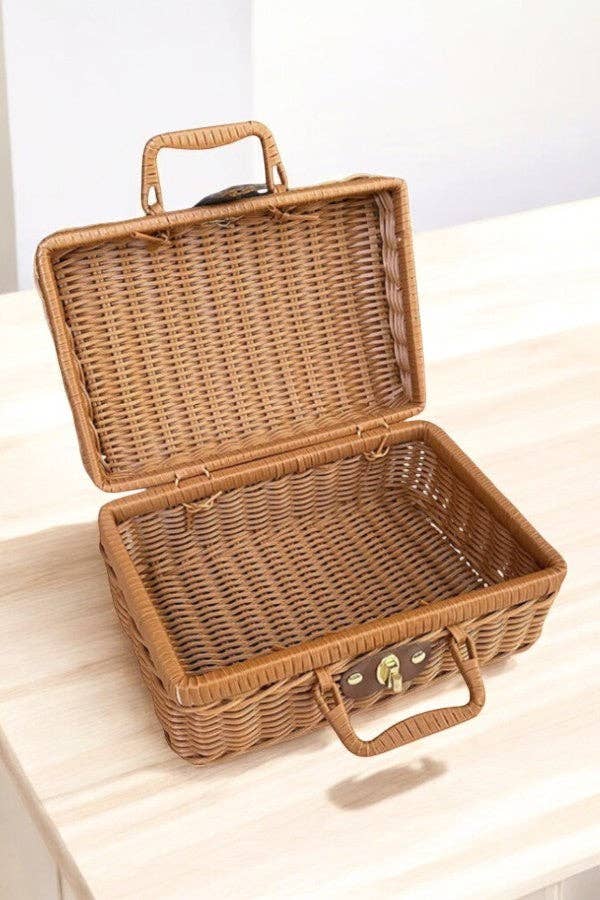 Lydia Rattan Woven Bag