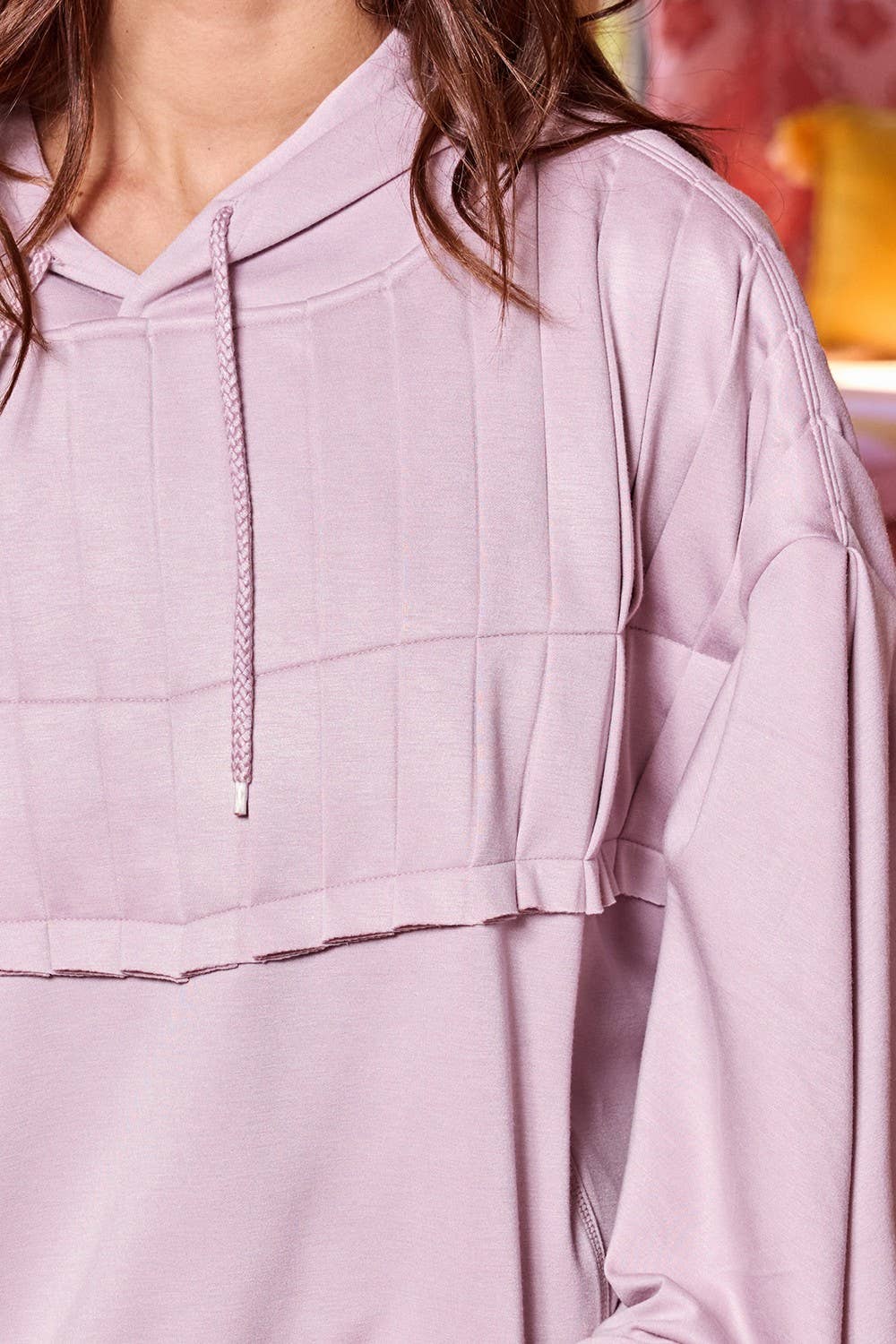 Soft & Cozy Pleated Hoodie