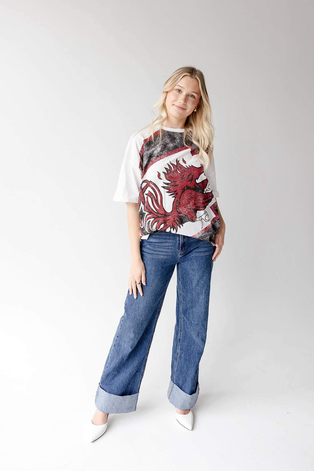 South Carolina Lawson Logo Oversized Tee