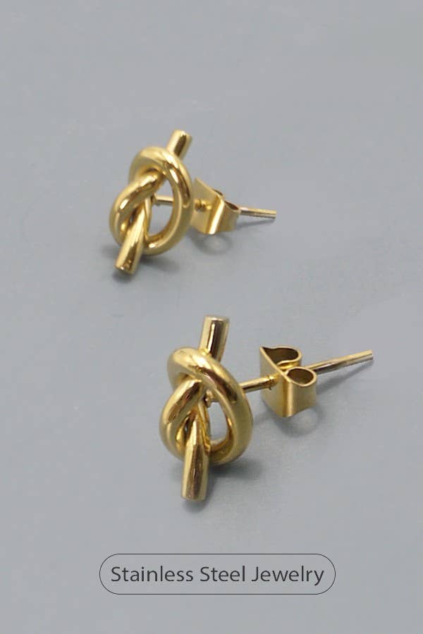 18K KNOT Earrings