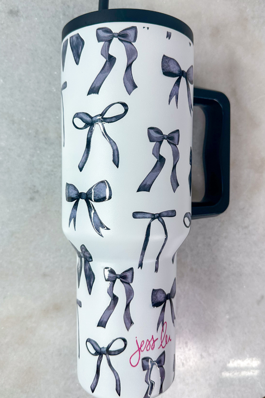 Midnight Bow Tumbler