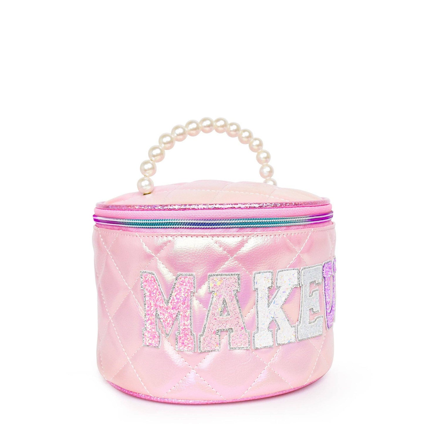 'Makeup Quilted Glam Bag