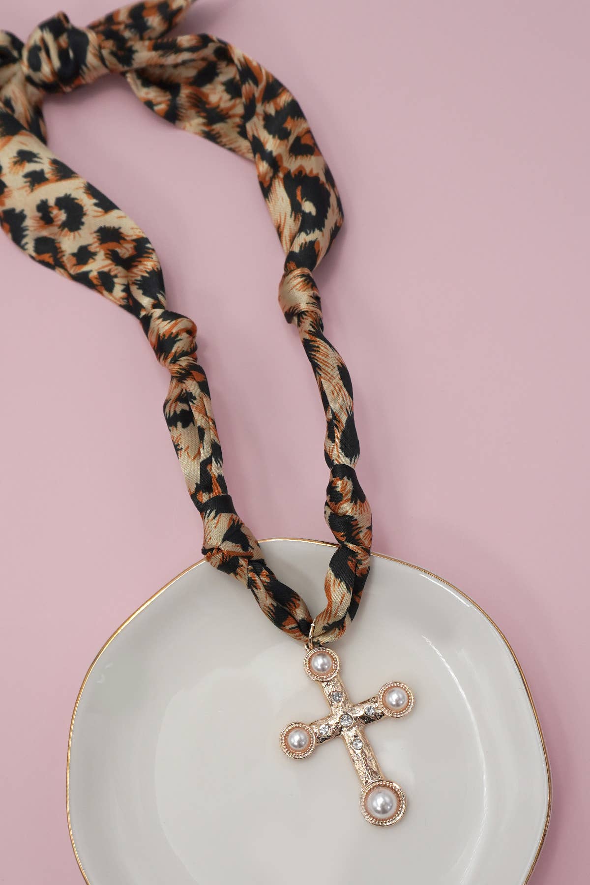 HANDMADE SCARF CHARM NECKLACES