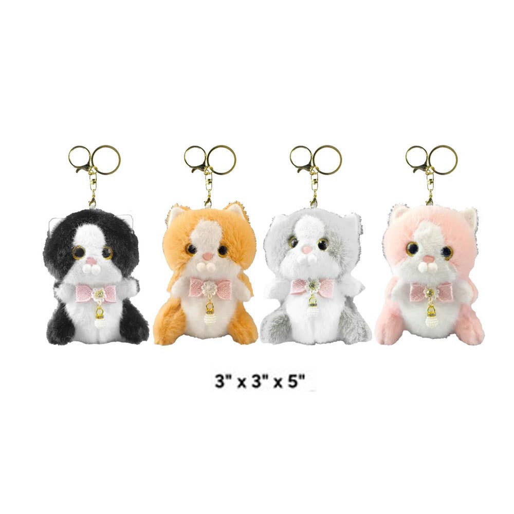 Cat Plush Keychains/Bag Charms