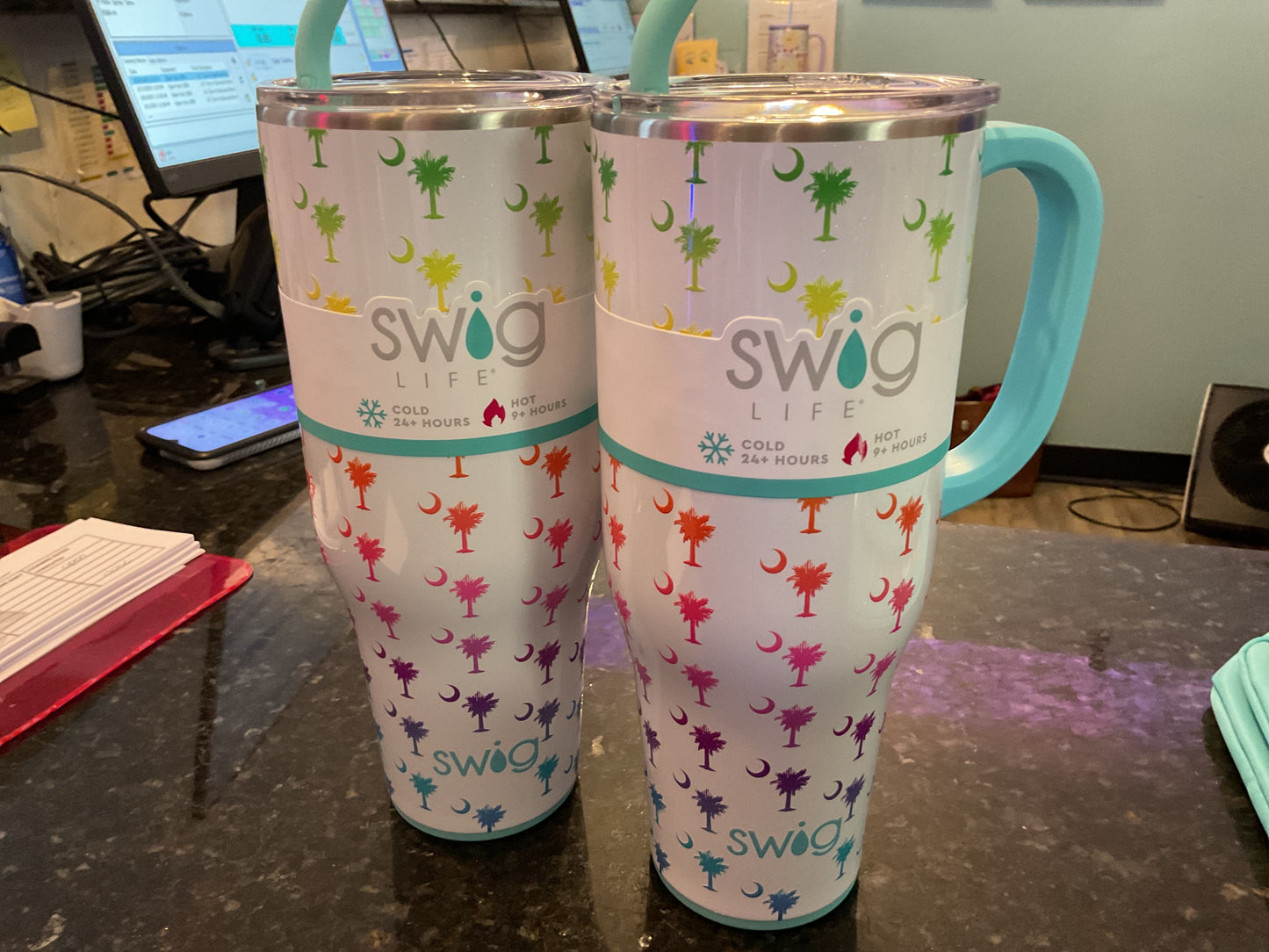 Swig Mega Mug Palmetto Trees