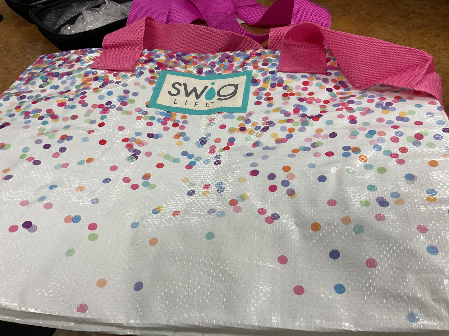 Swig Laminated Tote Bag Confetti