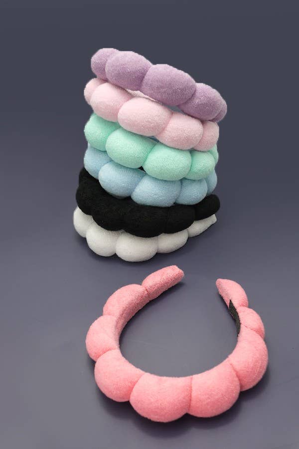 SPA SPONGE TERRY TOWEL HEADBAND