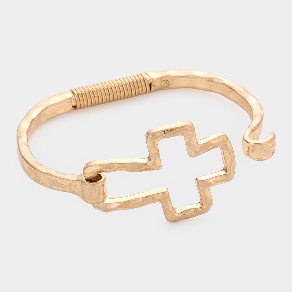 Cross Hook Bracelet