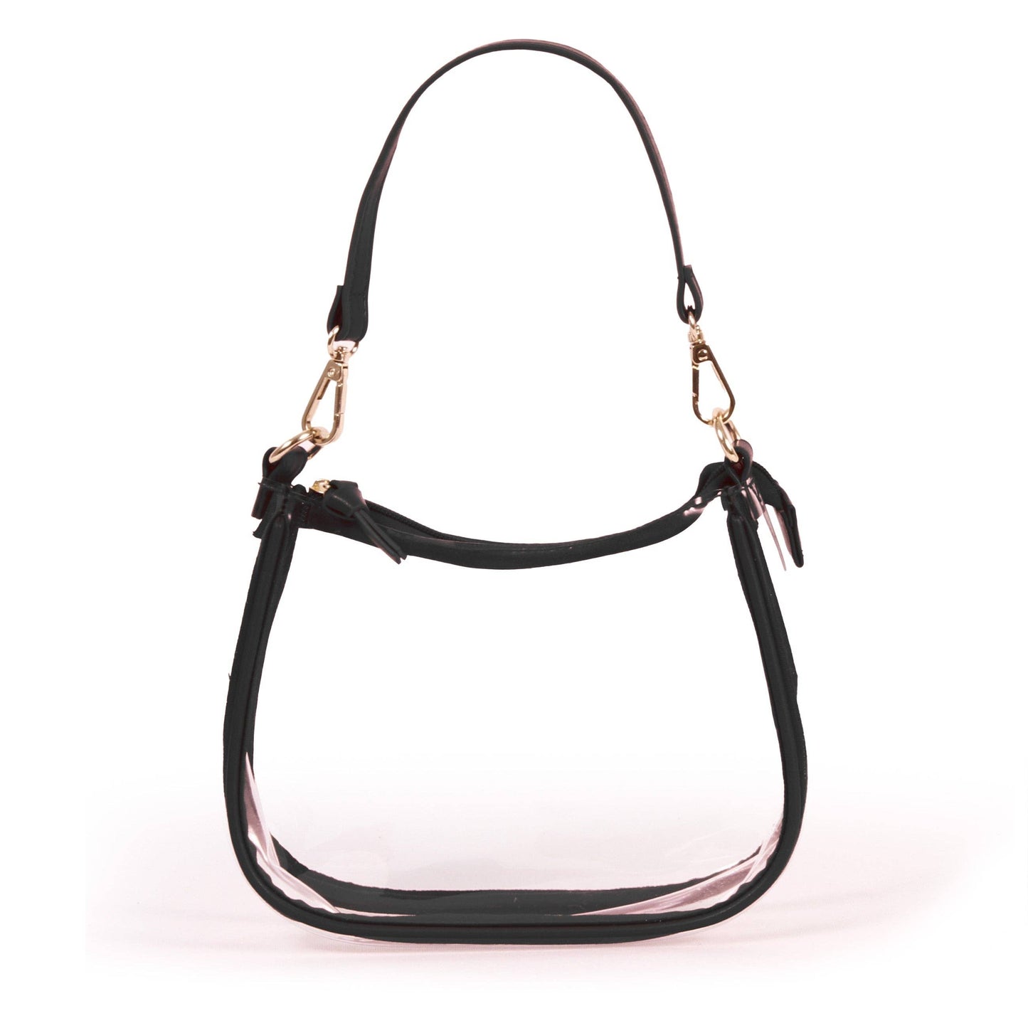 The Clara Clear Purse Black