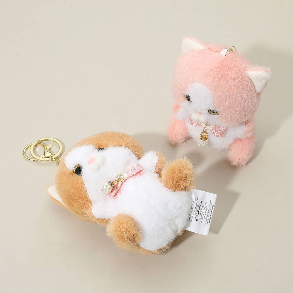 Cat Plush Keychains/Bag Charms