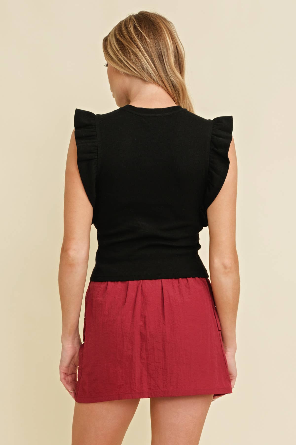RUFFLE TOP