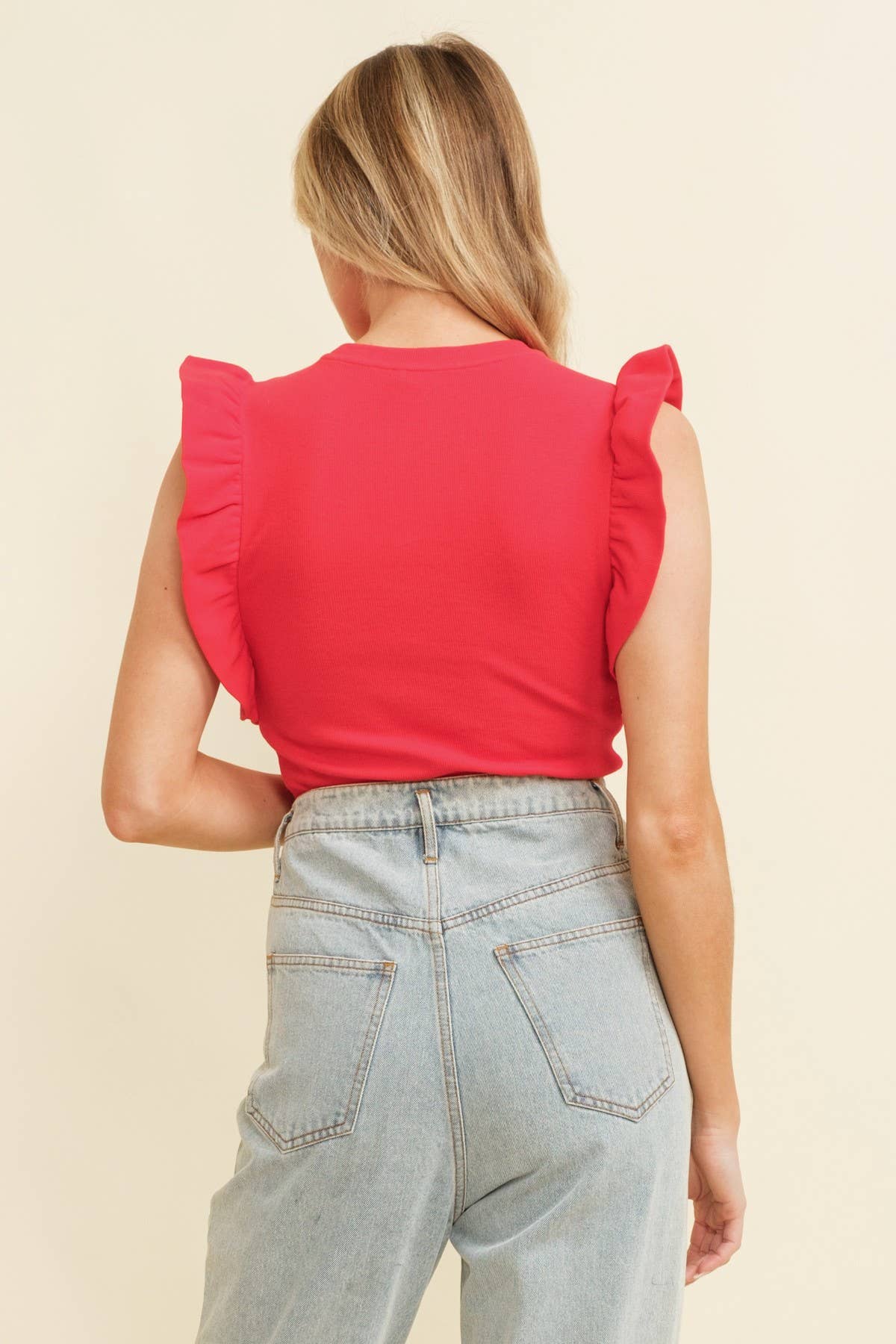 RUFFLE TOP