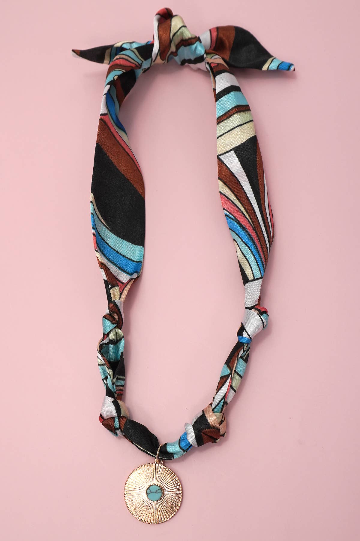 HANDMADE SCARF CHARM NECKLACES