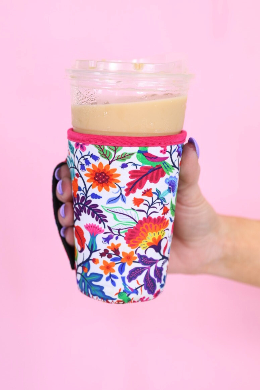 Fiesta White Iced Cup Coolie