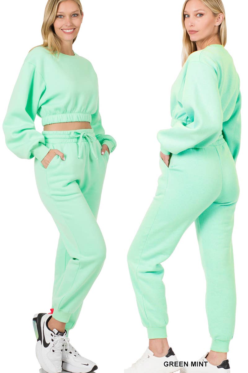 Pullover And Jogger Pants Set