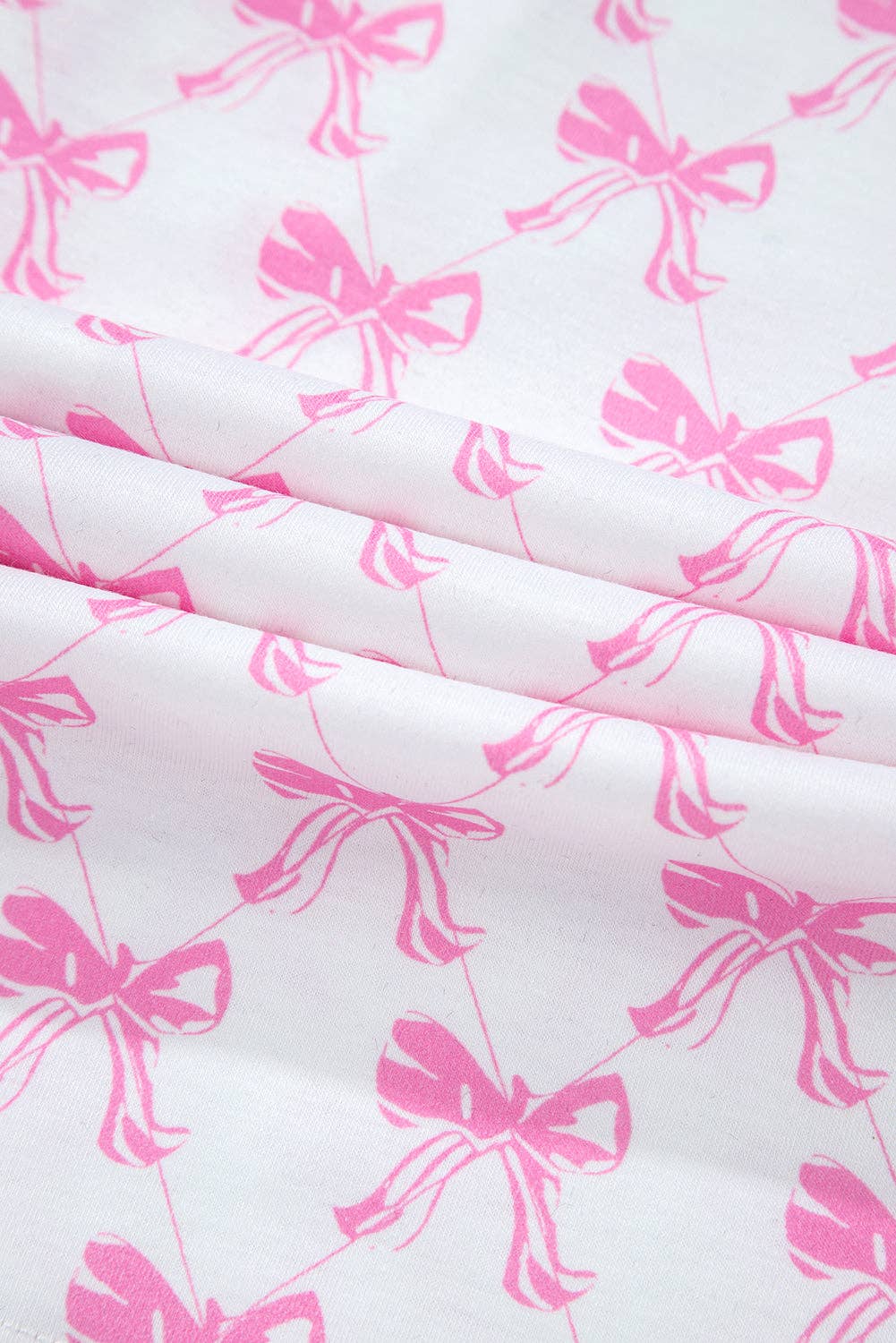 Bow Pajamas Set