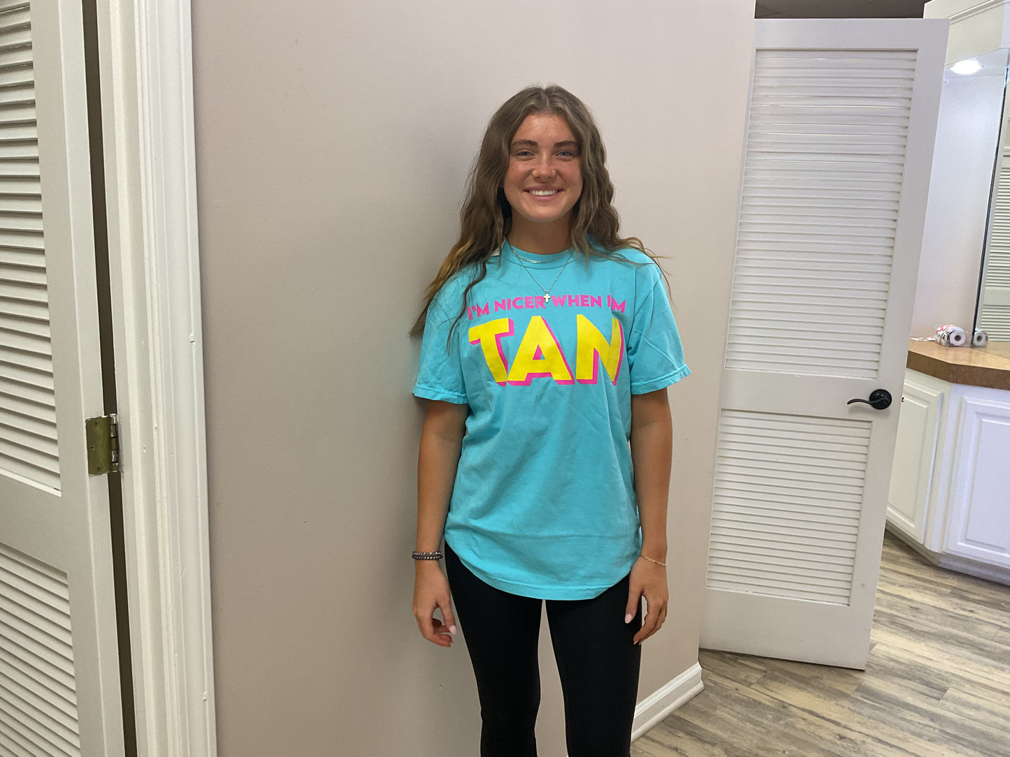 I'm a Nicer Person When I'm Tan T-Shirt