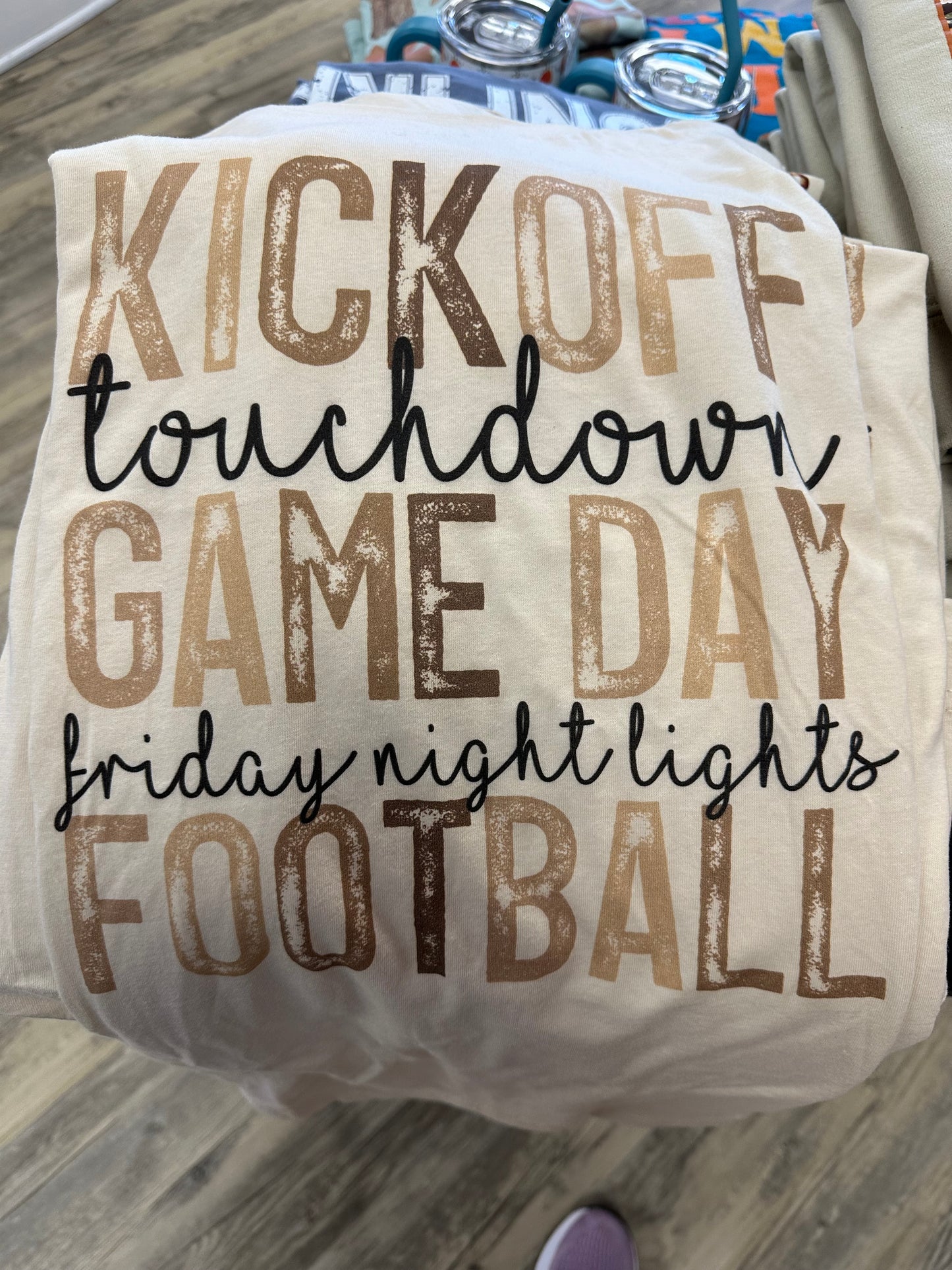 Kickoff Touchdown Gameday Tee
