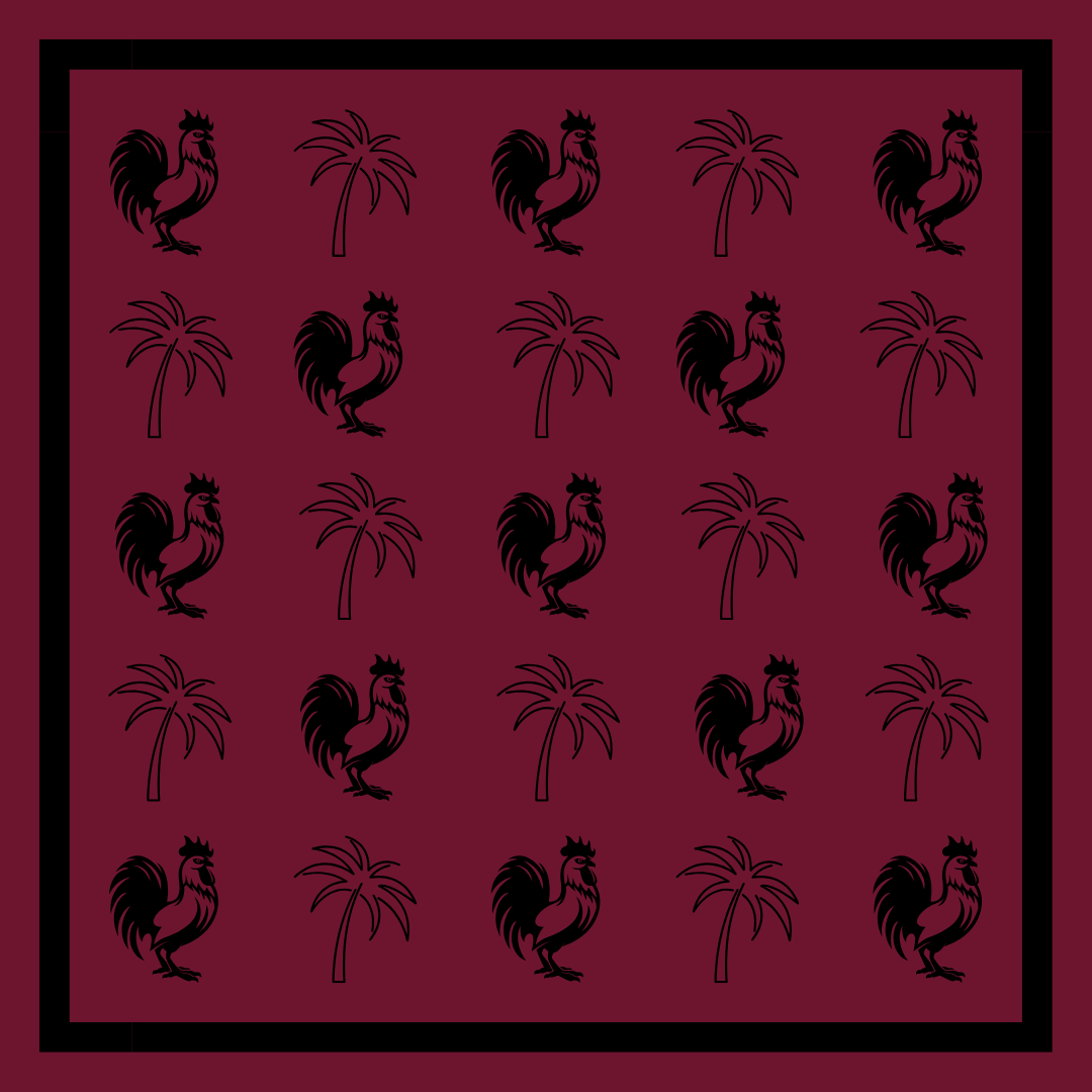 Carolina Bandana Scarf
