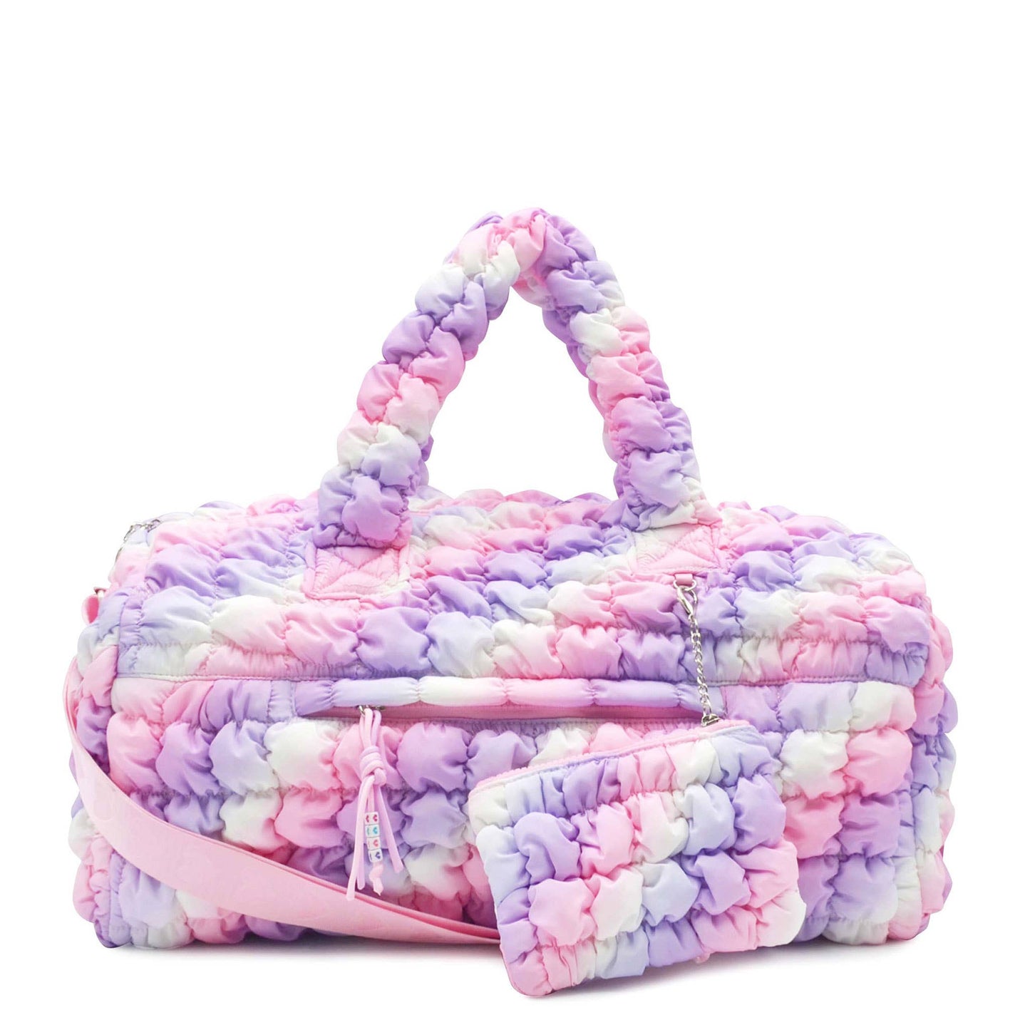 Quilted Scrunchies Duffle Bag