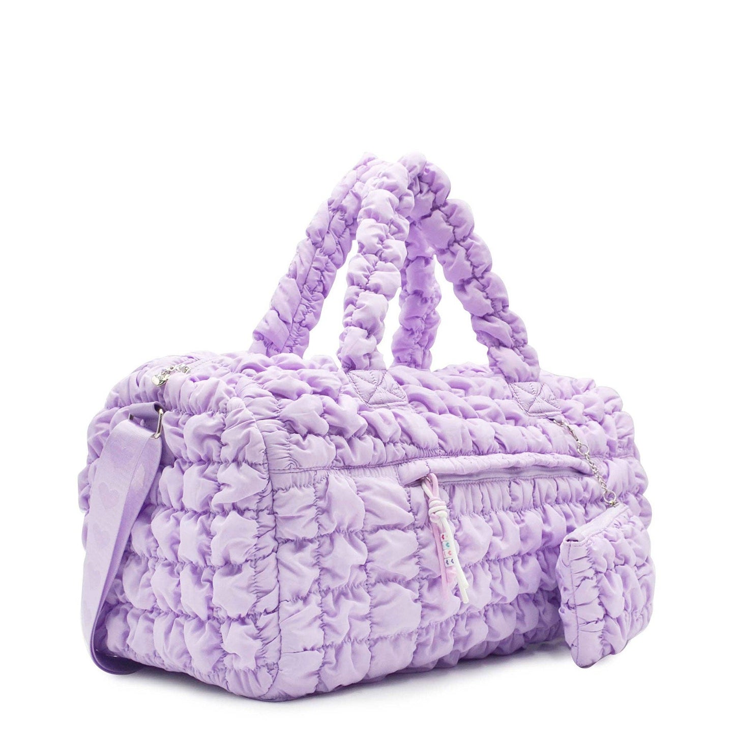 Quilted Scrunchies Duffle Bag