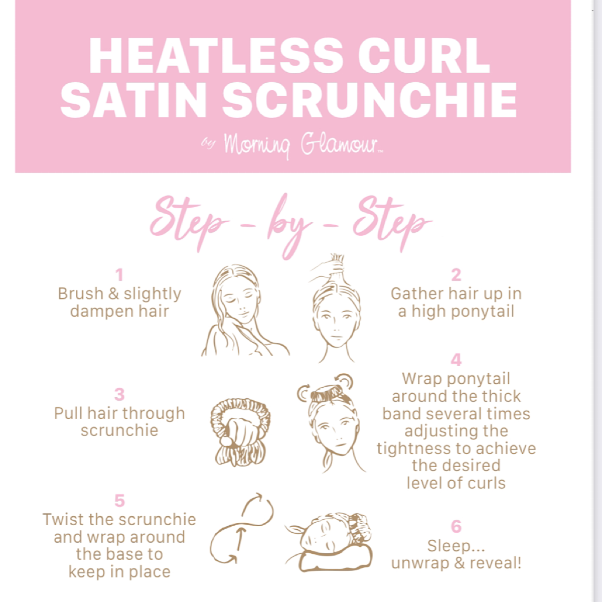 Heatless Curl Scrunchie