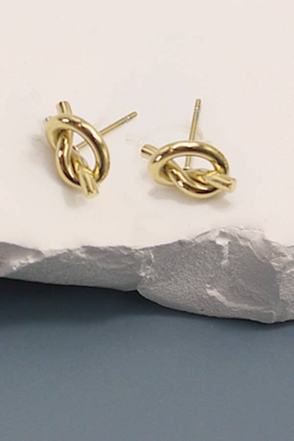 18K KNOT Earrings