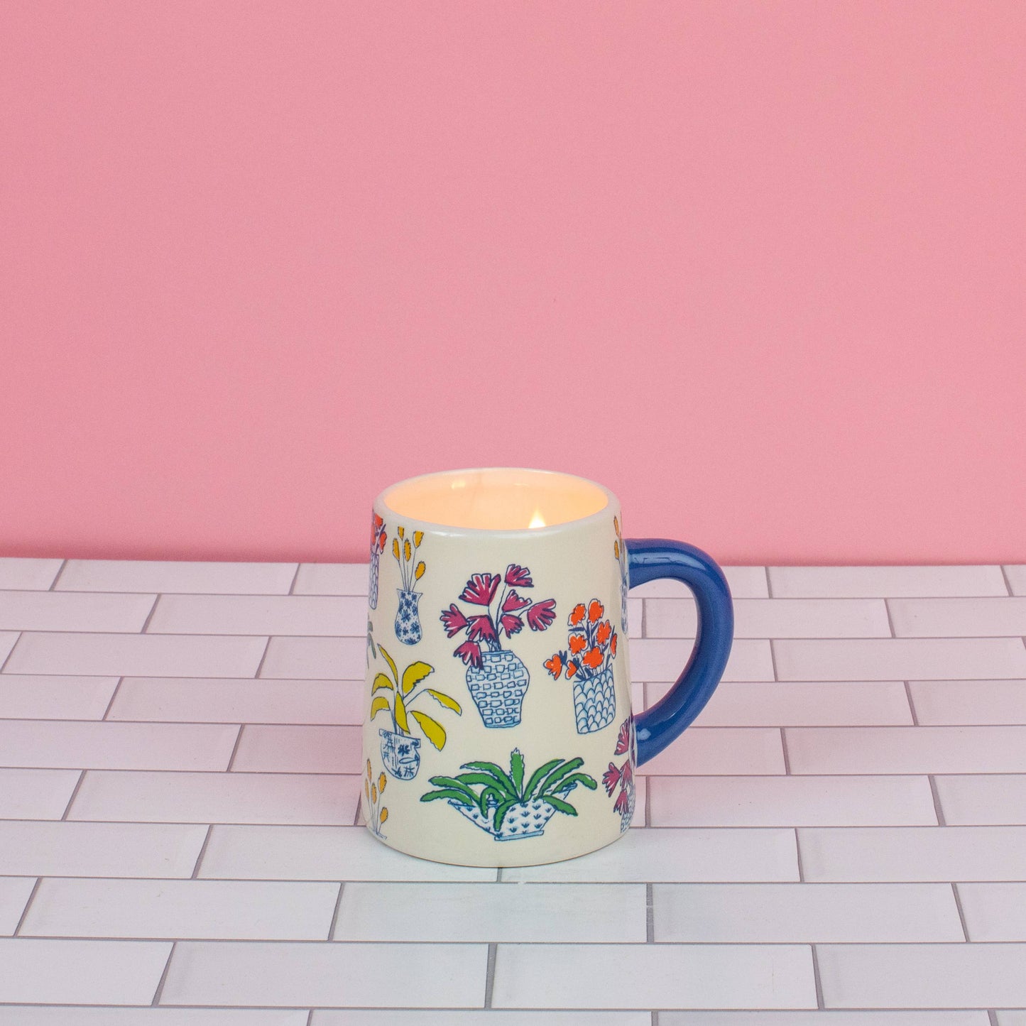 Sweet Grace Collection Flower Candle