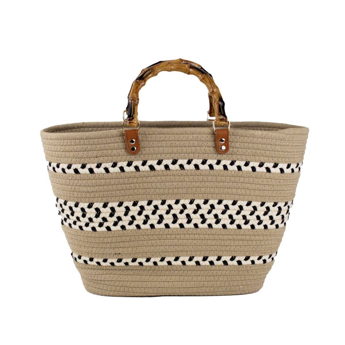 Astoria Tote Natural/Black