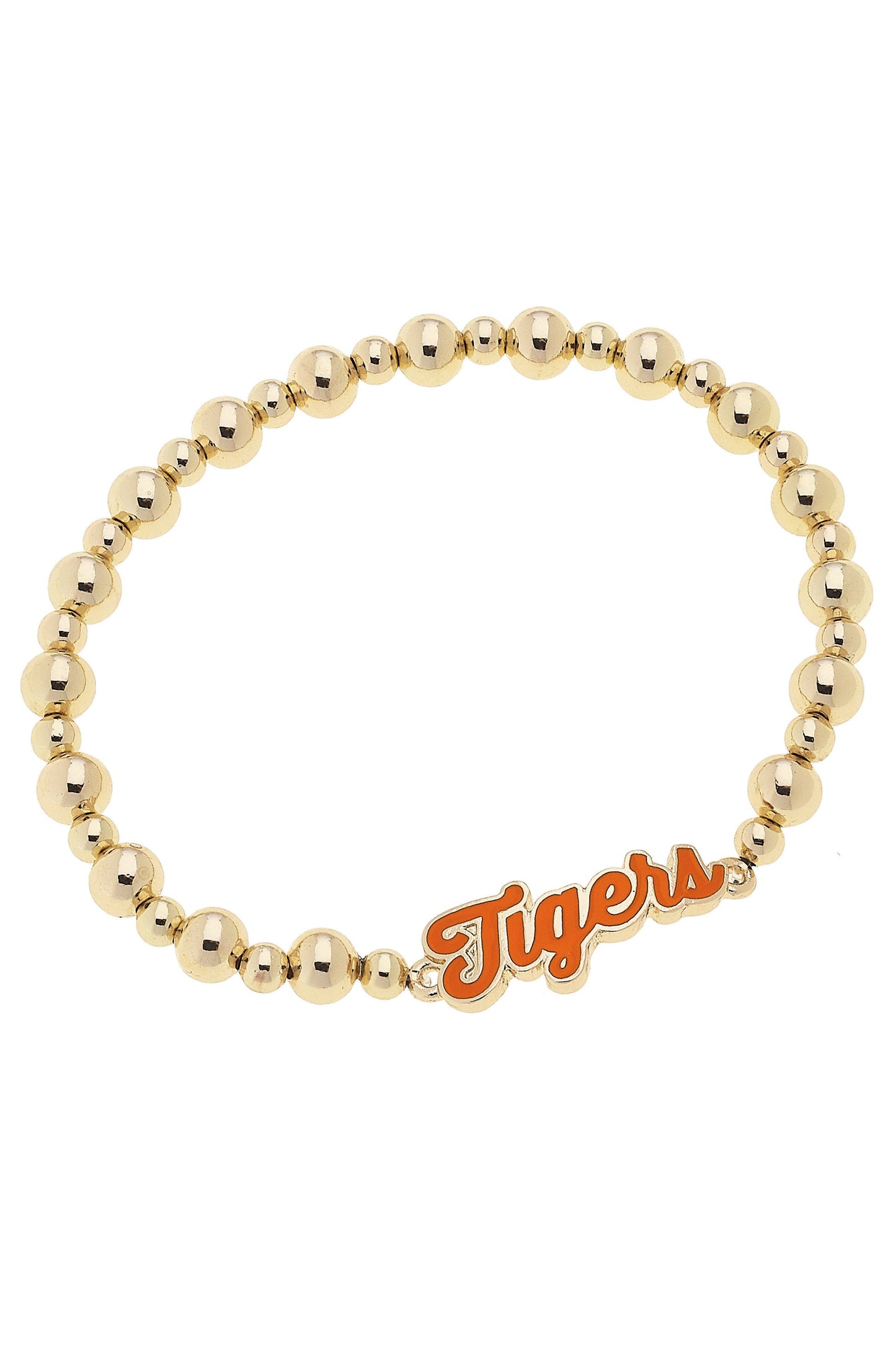 Clemson Tigers Autograph Enamel Stretch Bracelet