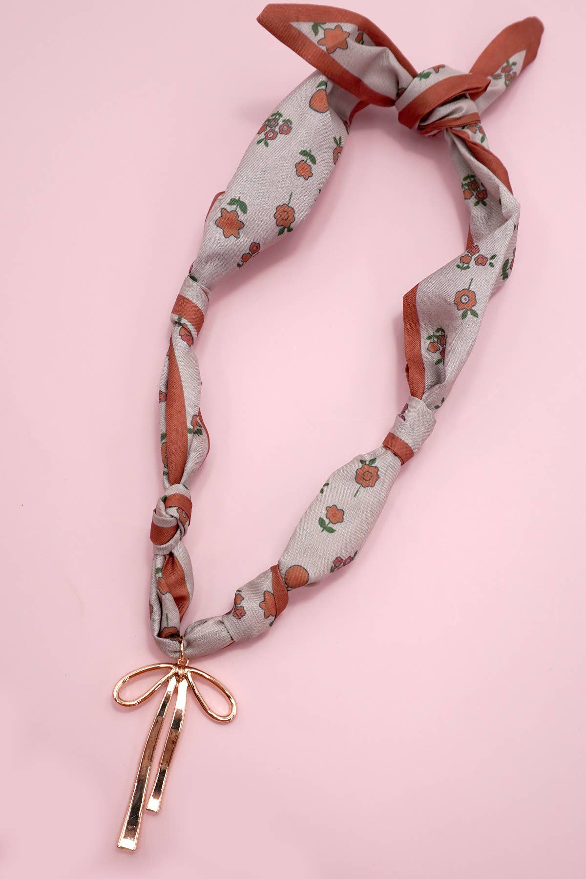 HANDMADE SCARF CHARM NECKLACES