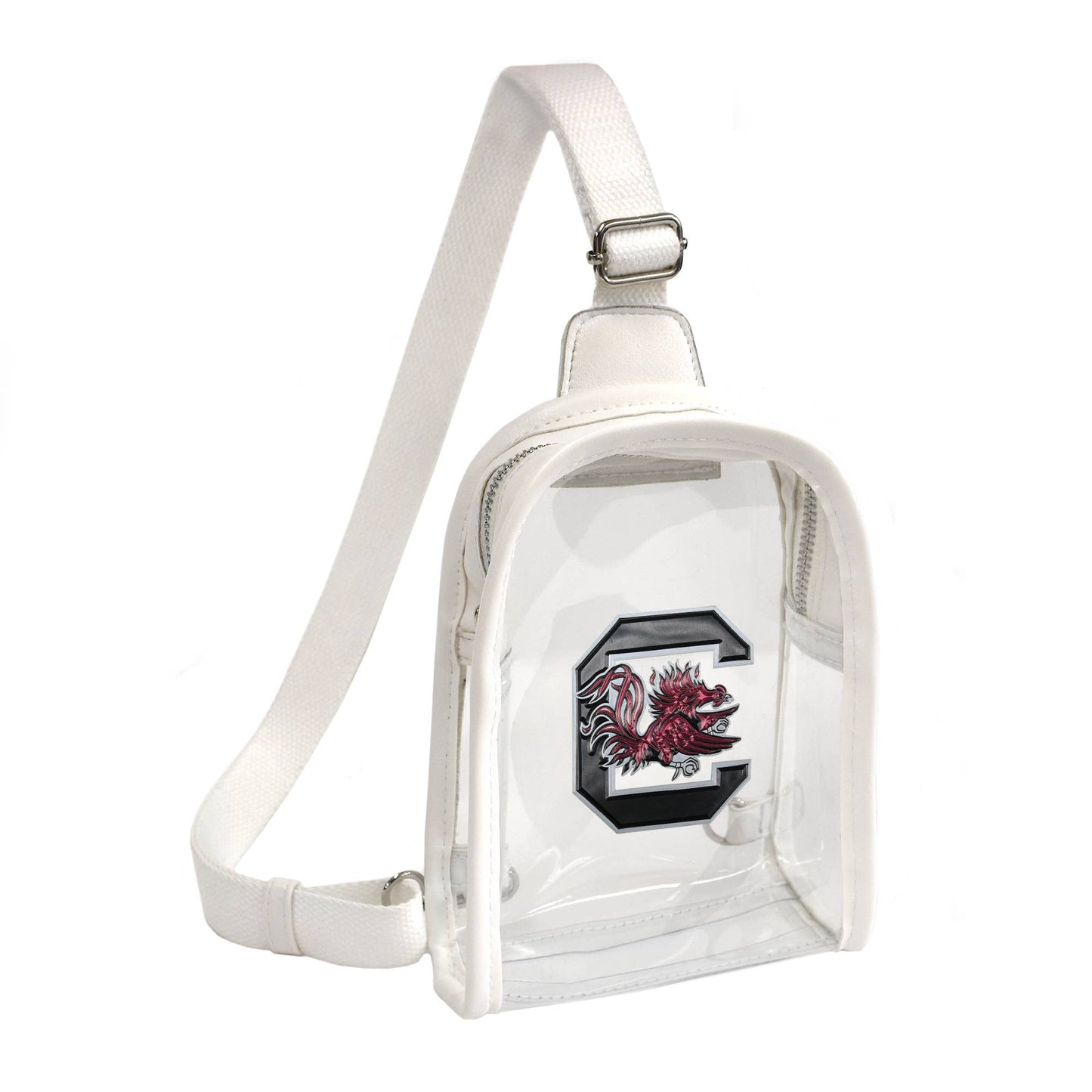 NCAA South Carolina Fighting Gamecocks Clear 3D Mini Sling
