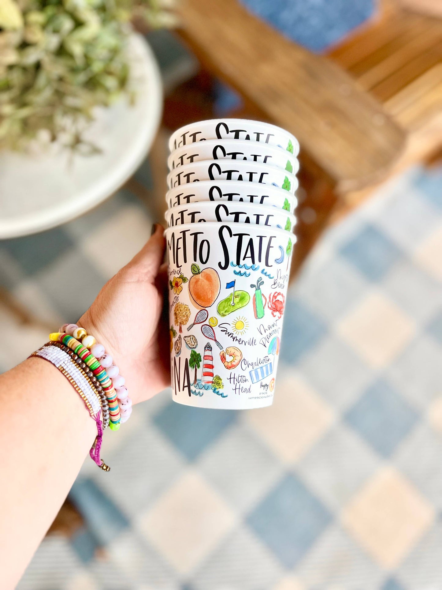 State of South Carolina Reusable Party Cups