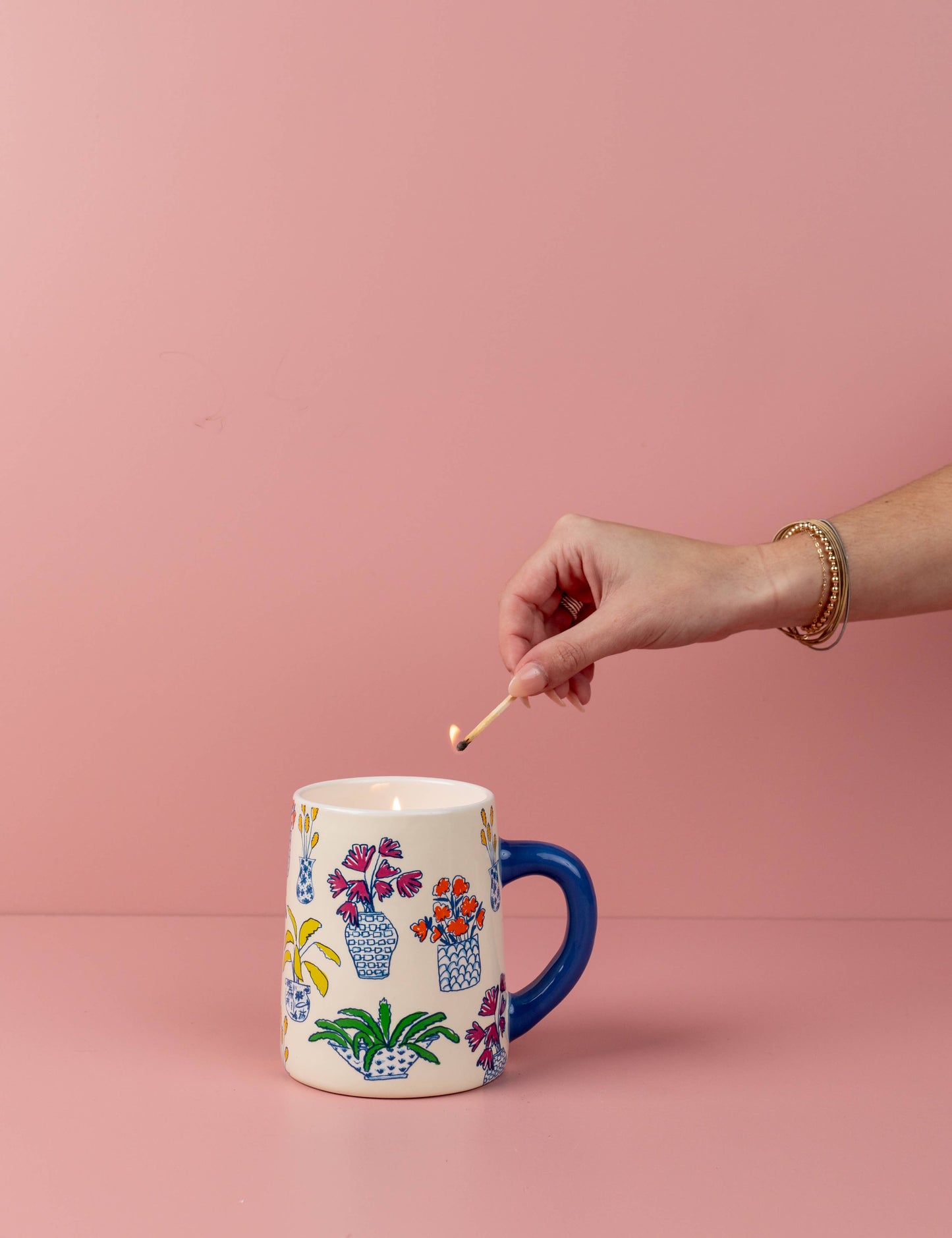 Sweet Grace Collection Flower Candle