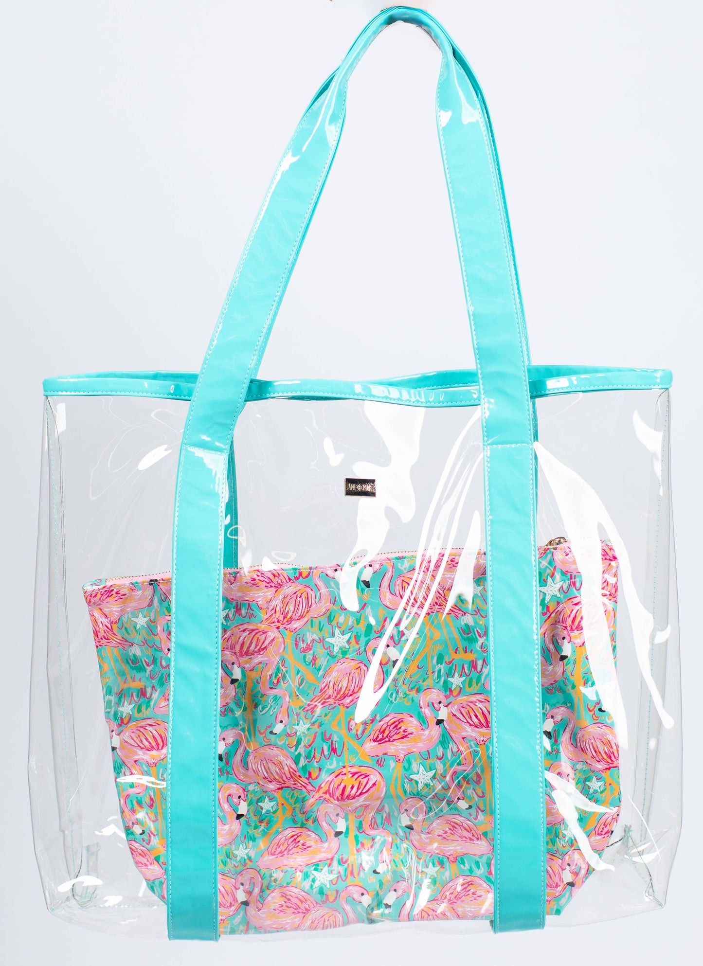 Tropical Passion Clear Tote with Insert