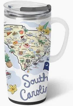 Swig 22 oz Travel Mug South Carolina