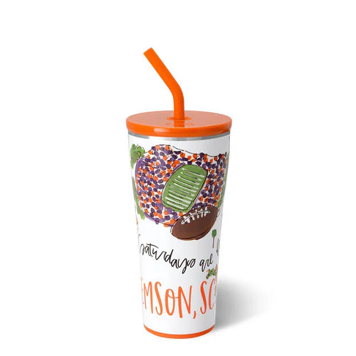 Swig Tumbler 32 oz Clemson Saturdays