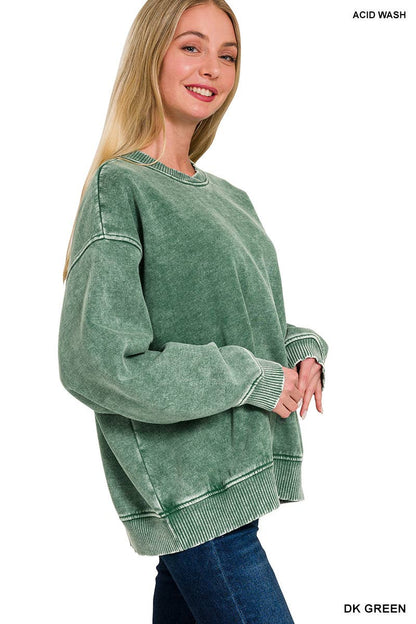 Acid Wash Pullover