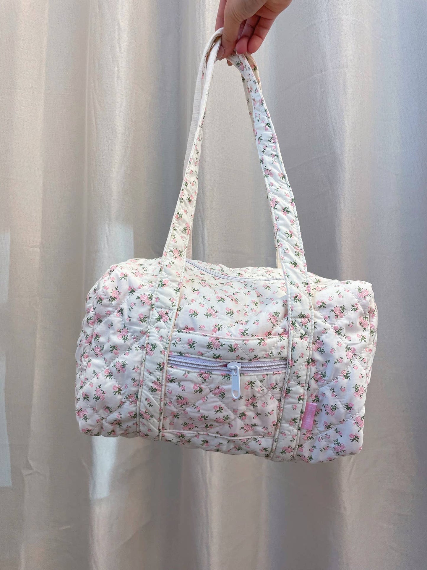 Mini Floral Duffel Bag/Purse