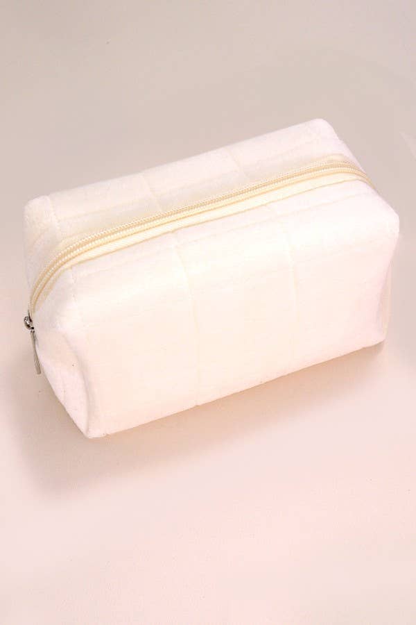 VELVET COSMETIC MAKEUP POUCH