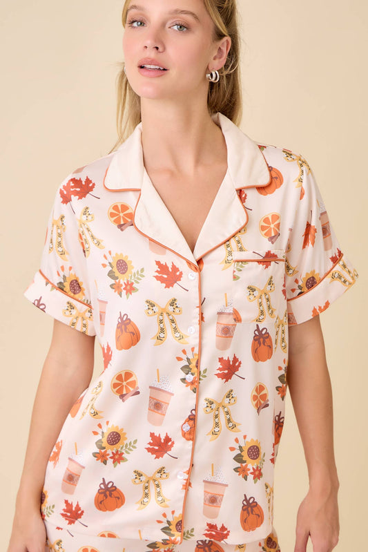 Pumpkin Spice Pajama
